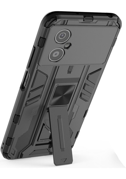 Xiaomi Poco M4 Için 5g Ağır Dereceli Giyim Anti-Giyim Önleyici Pc Yumuşak Tpu Sağlam Hibrit Kasa Kickstand Özelliği Koruyucu Kabuk Black (Yurt Dışından) modelleri