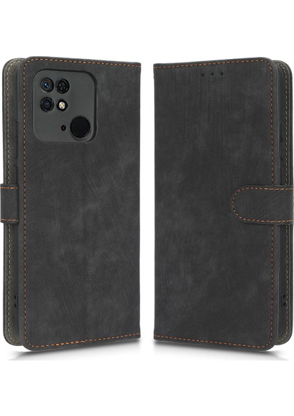 Xiaomi Redmi 10C 4g/redmi 10 (Hindistan) 4g Için Rfıd Engelleme Manyetik Telefon Kılıfı (Yurt Dışından)