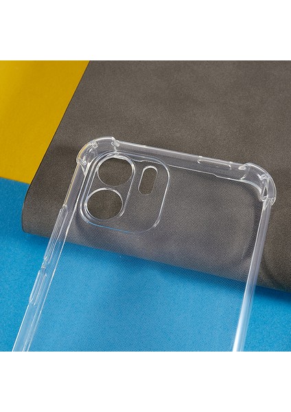 Xiaomi Redmi A1 4g/a2 4g Şeffaf Tpu Telefon Kılıfı Dört Köşe Hava Yastığı Koruması Kiraplı Arka Kapak (Yurt Dışından) modelleri