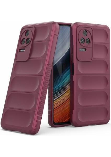 Xiaomi Poco F4 5g/redmi K40S 5g Tpu Telefon Koruyucu Kılıfı, Çarpışmaya Dayanıklı Sağlam Kabuk Kapağı Kırmızısı (Yurt Dışından) fiyatları