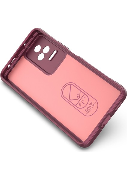 Xiaomi Poco F4 5g/redmi K40S 5g Tpu Telefon Koruyucu Kılıfı, Çarpışmaya Dayanıklı Sağlam Kabuk Kapağı Kırmızısı (Yurt Dışından) modelleri