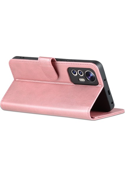Xiaomi Için 12 Lite 5g Pu Deri Folyo Flip Telefon Kapağı Anti-Drop Koruma Standı Cüzdan Kılıf Golü Altın (Yurt Dışından) indirimleri