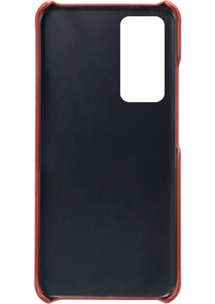 Xiaomi Için 12 Lite 5g Çift Kart Yuvalı Pu Deri Kaplamalı Sabit Pc Ön Kara Çizelge Kabuk Kırmızısı (Yurt Dışından) fırsatları