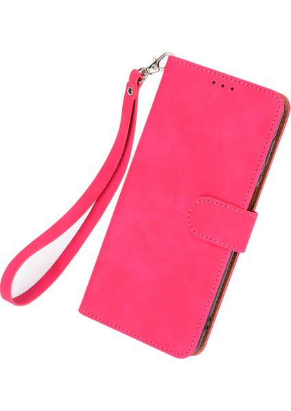 Xiaomi Için 12 Lite Anti-Çizik Pu Deri Cüzdan Telefon Kasası Standı Manyetik Kapanma Cilt Dokunuşu Hissi Şok Geçirmez Tutar Flip Cover-Rose (Yurt Dışından) indirimleri