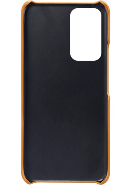 Xiaomi Redmi Için Damla Geçirmez Cep Telefonu Kapağı 11 Prime 4g Çift Kart Yuvaları Pu Deri Kaplamalı Pc Telefon Vaka-Orange (Yurt Dışından) fırsatları