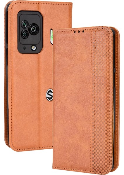 Xiaomi Black Shark Için 5 Pro Mosaic Basılı Tam Koruma Otomatik Kapanış Manyetik Telefon Kılıfı Retro Doku Pu Deri Cüzdan Stand Kapak Kılıfı (Yurt Dışından) fırsatları