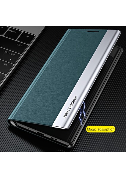 Xiaomi 12T 5G/12T Pro 5g/redmi K50 Ultra 5g Pu Deri Deri Deri Kapak Elektrapılaşma Tasarım Flip Telefon Kılıf Pembe (Yurt Dışından) modelleri