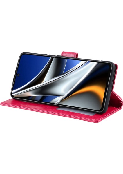 Basılı Mandala Çiçek Cüzdan Tasarım Deri Kılıfı Xiaomi Poco M4 Pro 4g, Anti Drop Tam Koruma Telefon Stand Vaka-Rose (Yurt Dışından) modelleri