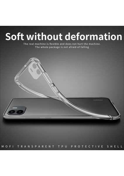 Xiaomi Redmi A1 4g/a2 4g Koruyucu Telefon Kapağı Için, Çizik Geçirmez Berrak Kristal Tpu Kabuğu Sıkılmayan Kasa (Yurt Dışından) modelleri