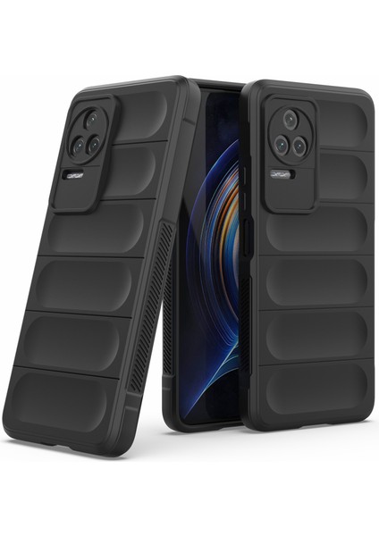 Xiaomi Için Redmi K50 PRO/K50 Cep Telefonu Kapağı Damla Dayanıklı Tpu Telefon Koruyucu Kılıf Anti-Çizgiye Dönüşlü Geri Rest Telefon Kabuk-Dark Mavi (Yurt Dışından)