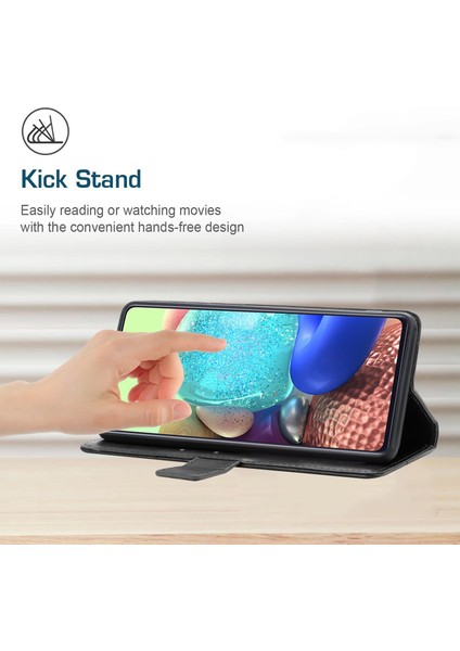 Xiaomi Için Redmi 10 5g/redmi 10 Prime+ 5g/redmi Not 11E 5g Cüzdan Kılıfı Y Şekilli Çizgiler Pu Deri Manyetik Flip Stand Kapağı Strap-Black (Yurt Dışından)