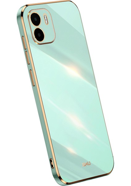 Xiaomi Redmi A1 4g/a2 4g Için Xinli Elektrapan Altın Edge Telefon Kılıf (Yurt Dışından)