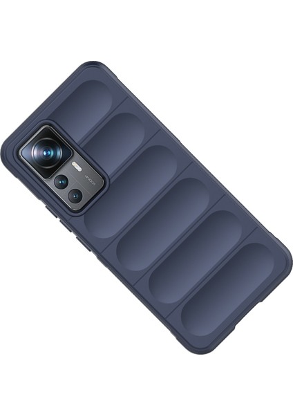 Xiaomi 12T Pro 5g Sağlam Tpu Telefon Kapağı Damla Geçirmez Koruyucu Koruyucu Case-Dark Mavi (Yurt Dışından)