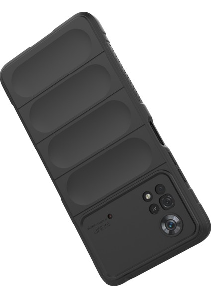 Xiaomi Poco X4 Pro 5g Anti-Slip Edge Slip Kesme Kesik Kesik Damla Koşullu Tpu Telefon Kapağı Sağlam Kılıf Durum Light Mor Mor (Yurt Dışından) indirimleri