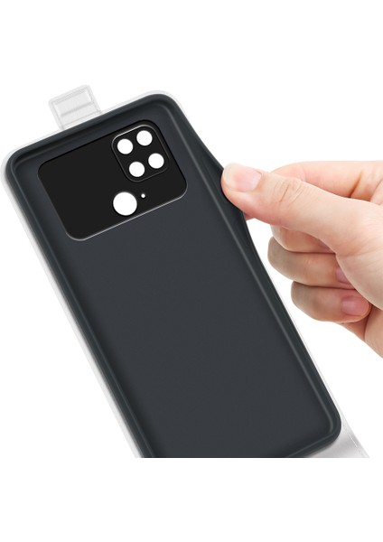 Xiaomi Için Poco C40 4g Dikey Flip Telefon Anti-Damla Kılıf Çılgın At Doku Kartı Tutucu Deri Koruyucu Kapak-Beyaz (Yurt Dışından)