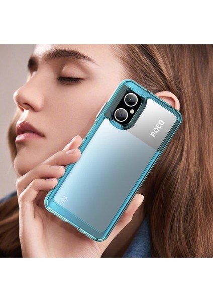 Xiaomi Poco M4 Için 5g Yükseltilmiş Çerçeve Damla Koruma Telefon Kapağı Sert Akrilik+Tpu Toz Geçirmez Cep Telefon (Yurt Dışından) indirimleri