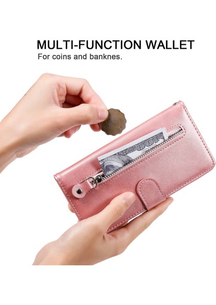 Xiaomi Için Poco M4 Pro Cüzdan Stand Özelliği Pu Deri Telefon Kılıfı Manyetik Tokalı Cep Pep Şok Geçirmez (Yurt Dışından) fiyatları