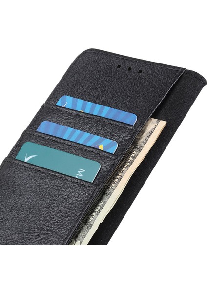 Xiaomi Için Khazneh 12T 5g/redmi K50 Ultra 5G/12T Pro 5g Cowhide Doku Pu Deri Cüzdan Kılıf Katlanabilir Stand Telefon Tam Koruma Kabuk Black (Yurt Dışından) fiyatları