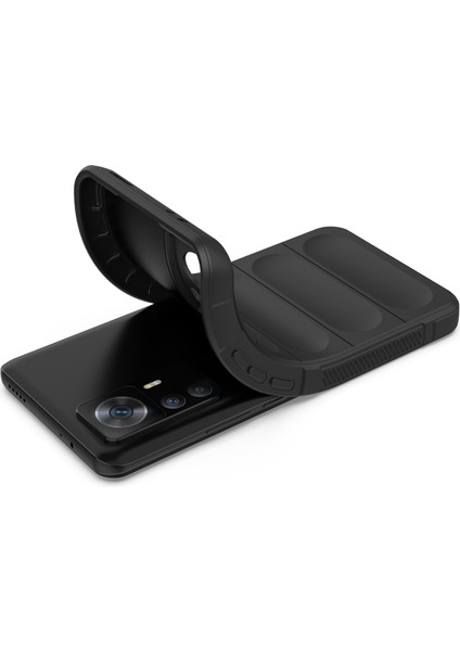 Xiaomi Redmi K50 Ultra 5G/12T 5g Koruyucu Telefon Korusu Şok Geçirmez Yumuşak Tpu Cep Telefonu Geri Kapak-Beyaz (Yurt Dışından)