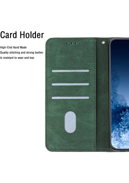 Xiaomi Için Redmi A1 4g/a2 4g Koruyucu Telefon Kapağı Baskılı Mandala Çiçek Pu Deri+Yumuşak Tpu Anti-Çizelge Telefon Kılıf Yeşili (Yurt Dışından) indirimleri