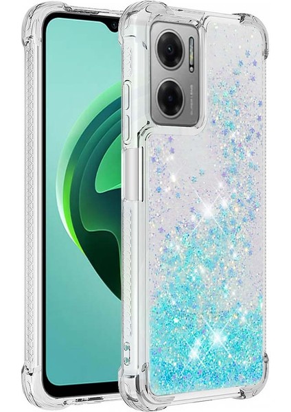 Xiaomi Poco M4 5g/redmi Için Not 11E 5g/redmi 10 5g/redmi 10 Prime+ 5g Sıvı Hızlı ve Şok Geçirmez Sequins Tpu Kapak Iyi Korunmuş Cep Telefonu Kasası/pentagramlar (Yurt Dışından)