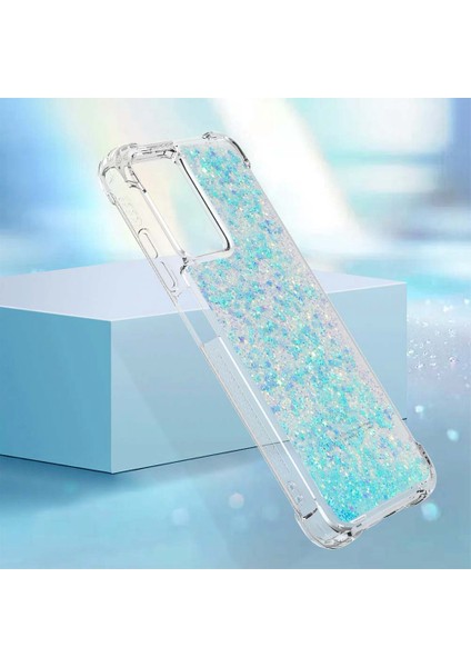 Xiaomi Poco M4 5g/redmi Için Not 11E 5g/redmi 10 5g/redmi 10 Prime+ 5g Sıvı Hızlı ve Şok Geçirmez Sequins Tpu Kapak Iyi Korunmuş Cep Telefonu Kasası/pentagramlar (Yurt Dışından) fırsatları