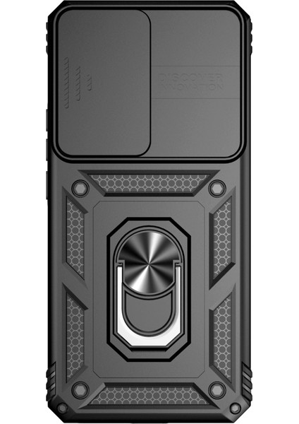 Slayt Kamera Koruyucu Tasarım Telefon Kılıfı Xiaomi 12T 5G/12T Pro 5g/redmi K50 Ultra 5g, Metal Ring Kickstand Anti-Sracratch Pc+Tpu Koruyucu Kapak Black (Yurt Dışından) fiyatları