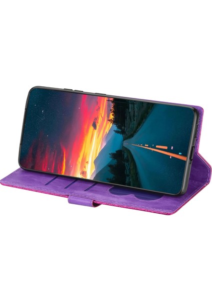 Xiaomi 12T 5G/12T Pro 5g/redmi K50 Ultra 5g Fermuarı Pocket Glittery Pu Deri Şok Geçirmez Kılıf Manyetik Kıta Flip Telefon Cüzdanı Stand Kapak-Moral (Yurt Dışından) modelleri
