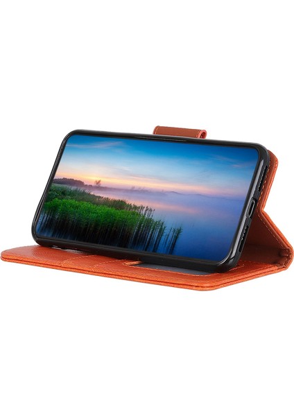Xiaomi Için Poco M4 5g/m5 5g Tam Koruma Bölünmüş Deri Telefon Kılıfı Nappa Doku Doku Stand Cüzdan Anti-Çizelge Telefon Kapak-Turun (Yurt Dışından) modelleri