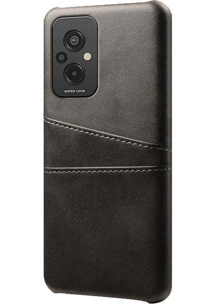 Xiaomi Redmi Için Damla Geçirmez Cep Telefonu Kapağı 11 Prime 4g Çift Kart Yuvaları Pu Deri Kaplamalı Pc Telefon Vaka-Black (Yurt Dışından) fiyatları