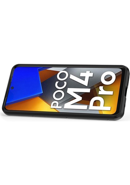 Xiaomi Poco M4 Pro 4g Ring Kickstand Koruyucu Kılıf Yumuşak Tpu+Sert Pc Anti-Drop Telefon Kapak Black Için Şok Geçirmez Telefon Kılıfı (Yurt Dışından) fiyatları