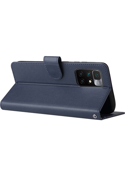 Xiaomi Için Stand Kapağı Redmi 10 5g/redmi 10 Prime+ 5g/redmi Not 11E 5g, Folio Flip Pu Deri Cüzdan Cep Telefon Kılıfı Kredar-Mavi ile (Yurt Dışından) fırsatları