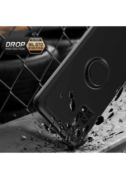 Xiaomi Poco M4 Pro 4g Ring Kickstand Tpu Kapağı Şok Geçirmez Kalu Telefon Kabuğu Sapfire Için Koruyucu Kasa (Yurt Dışından) fırsatları