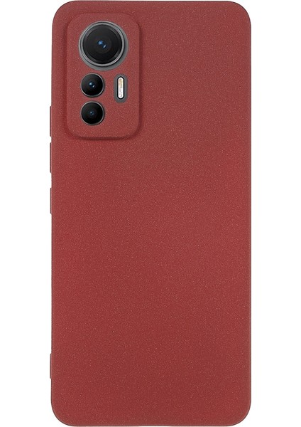 Xiaomi Için 12 Lite 5g Çift Taraflı Mat Yumuşak Tpu Telefon Kapağı Fingerprint Anti-Çizgiye Karşı Çizgiye Karşı Koşu Kırmızısı (Yurt Dışından) fiyatları