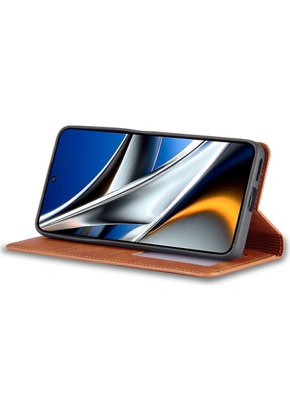 Xiaomi Poco X4 Pro 5g Fantasy Serisi Skin-Touch Pu Deri+Tpu Iyi Korunmuş Stand Cüzdan Stili Anti-Drop Cep Telefonu Kahretsin (Yurt Dışından) modelleri
