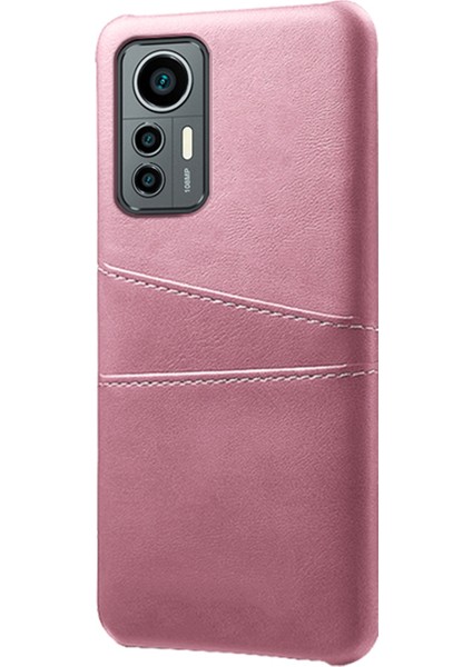 Xiaomi Için 12 Lite 5g Çift Kart Yuvalı Pu Deri Kaplamalı Sabit Pc Sert Pc Anti-Cratch Shell-Rose Altın (Yurt Dışından) fiyatları