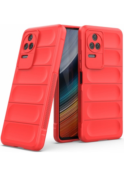 Xiaomi Poco F4 5g/redmi K40S 5g Tpu Telefon Koruyucu Kılıfı, Çarpışmaya Dayanıklı Sağlam Kabuk Kapak-Kırmızı (Yurt Dışından) fiyatları