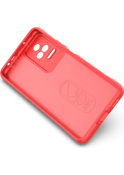 Xiaomi Poco F4 5g/redmi K40S 5g Tpu Telefon Koruyucu Kılıfı, Çarpışmaya Dayanıklı Sağlam Kabuk Kapak-Kırmızı (Yurt Dışından) modelleri