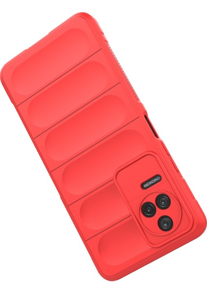 Xiaomi Poco F4 5g/redmi K40S 5g Tpu Telefon Koruyucu Kılıfı, Çarpışmaya Dayanıklı Sağlam Kabuk Kapak-Kırmızı (Yurt Dışından) fırsatları