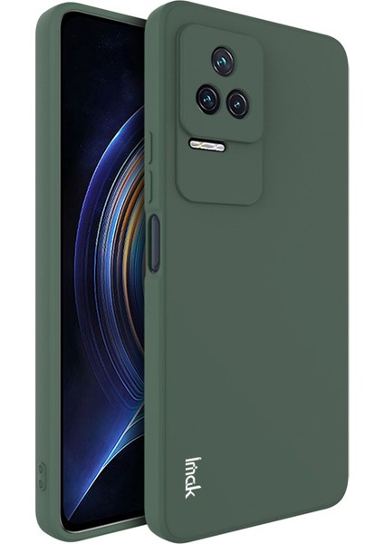 Xiaomi Redmi K50/K50 Pro, Düz Kenar Kesik Tpu Koruyucu Kapak Midnight Green Için Yumuşak Kılıf (Yurt Dışından)