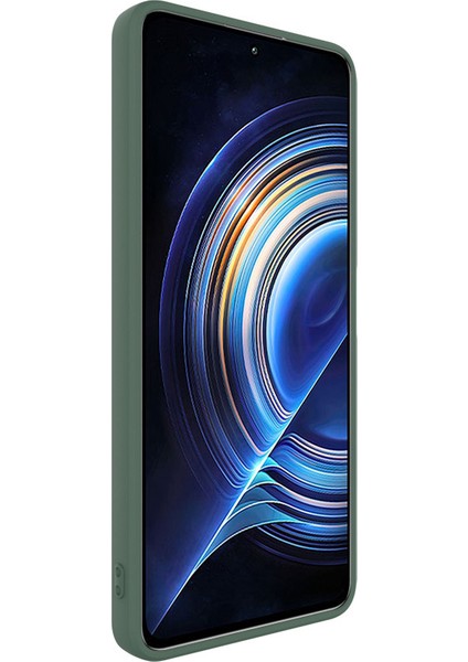 Xiaomi Redmi K50/K50 Pro, Düz Kenar Kesik Tpu Koruyucu Kapak Midnight Green Için Yumuşak Kılıf (Yurt Dışından)