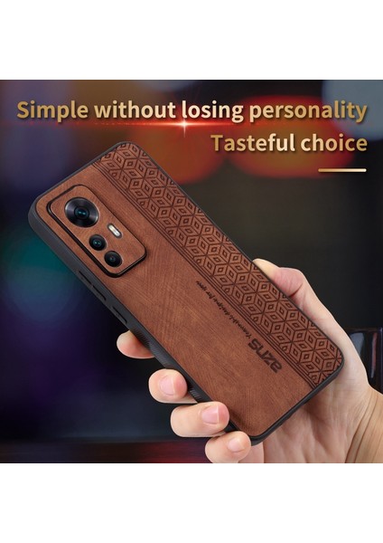 Xiaomi 12T 5g/redmi K50 Ultra 5g Anti-Slatch Anti-Clatf Cep Telefonu Kapak Kabuğu Baskılı Pu Desen Pu Deri+Tpu Telefon Kılıf Yeşili (Yurt Dışından) fiyatları