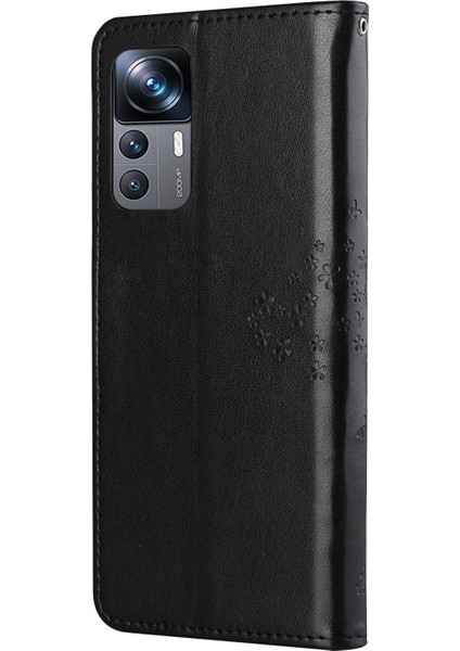 Xiaomi 12T 5g/redmi K50 Ultra 5G/12T Pro 5g Pu Deri Deri Baskılı Baykuş Ağacı Desen Kılıf Anti-Çizelge Cüzdan Stand Manyetik Toka Kapak Black (Yurt Dışından) indirimleri