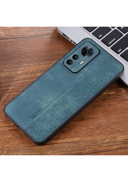 Xiaomi 12T 5g/redmi K50 Ultra 5g Anti-Slatch Anti-Clatf Cep Telefonu Kapak Kabuğu Baskılı Pu Desen Pu Deri+Tpu Telefon Kılıf Yeşili (Yurt Dışından) indirimleri