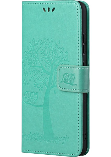 Xiaomi 12T 5g/redmi K50 Ultra 5G/12T Pro 5g Pu Deri Deri Baskılı Baykuş Ağacı Desen Kılıf Anti-Çizelge Cüzdan Stand Manyetik Toka Kapak-Orman (Yurt Dışından) fırsatları