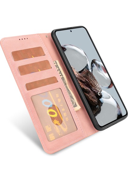 Xiaomi 12T 5G/12T Pro 5g/redmi K50 Ultra 5g Pu Deri+Tpu Şok Geçirmez Cüzdan Kapağı Folio Flip Stant Stand Telefon Kılıfı (Yurt Dışından) indirimleri