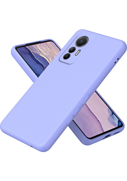 Xiaomi Için 12 Lite 5g Ka Tpu Telefon Kılıfı Fiber Astarı 2.2mm Kalınlık Telefon Kapak-Moral (Yurt Dışından)