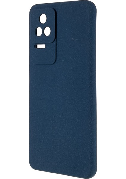 Xiaomi Redmi K40S Için 5g/poco F4 5g Ultra Ince Fall Anti-Fall Tpu Kılıfı Çift Taraflı Mat Telefon Kabuk-Dark Mavi (Yurt Dışından) modelleri