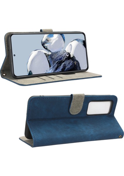 Xiaomi 12T 5G/12T Pro 5g/redmi K50 Ultra 5g Stand Rfıd Blowantıce Cezoleti Deri Cpel Telefon Vaka-Mavisi (Yurt Dışından) indirimleri