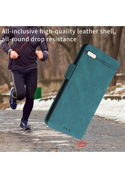 Xiaomi Redmi Için 10C Pu Deri Deri Cüzdan Koruyucu Telefon Kılıfı Stand Kitap Tasarımı Şok Geçirmez Tpu Iç Kabuk Anti-Çizelge Kapak Blue (Yurt Dışından) fiyatları
